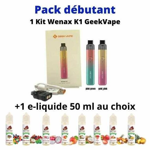 Pack E cigarette d butant n 1 ABC de la Vape